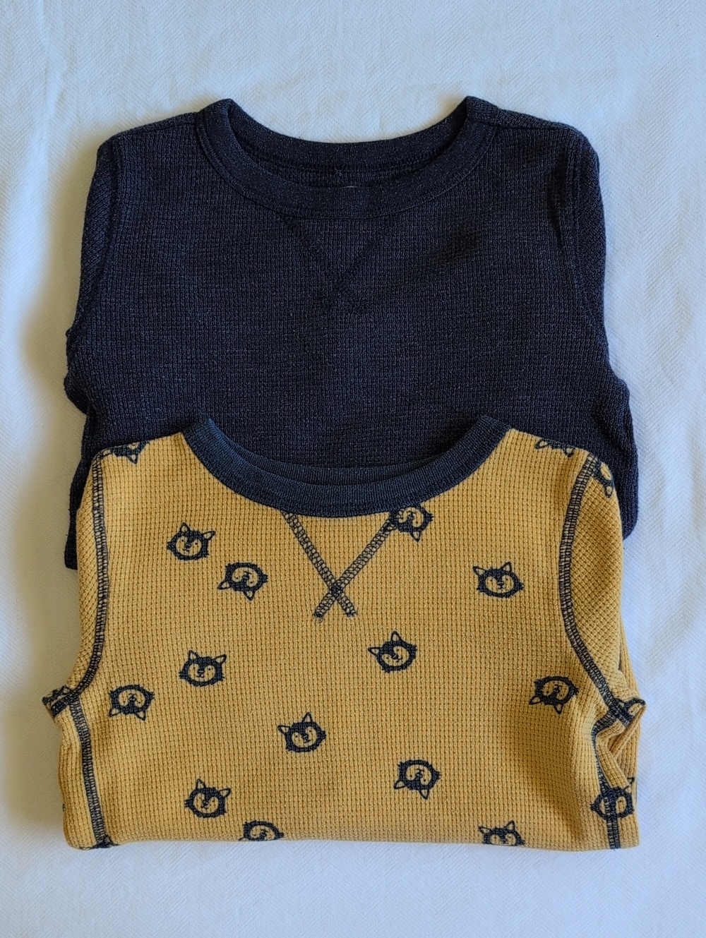 Boys Waffle Knit Thermal Shirts 2-Pack 5T Old Navy Joe Fresh Fall